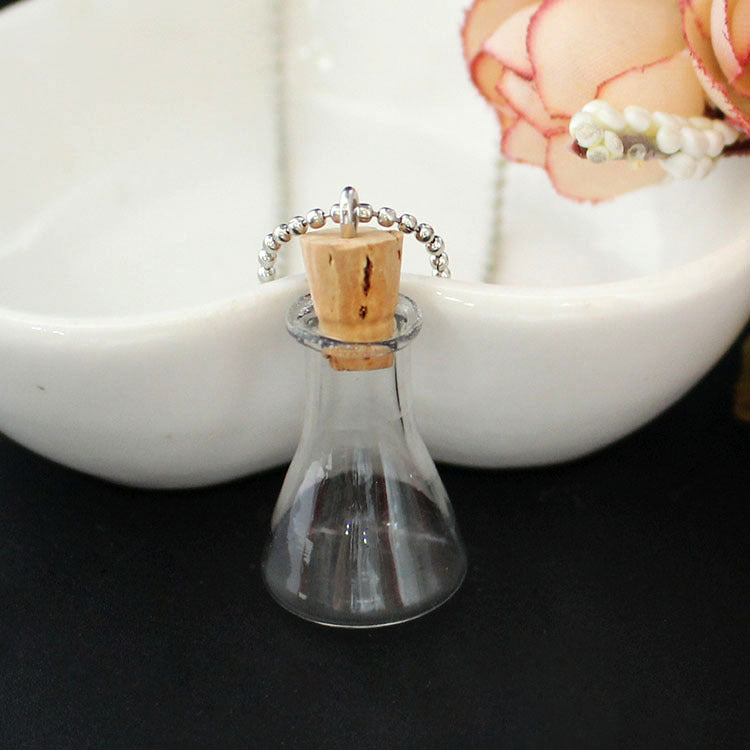 Small Glass Bottle Cute Mini Ing Necklaces