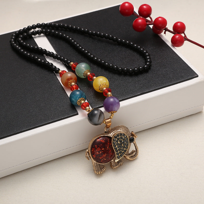 Casual Bohemian Ethnic Style Vintage Clothing Necklace