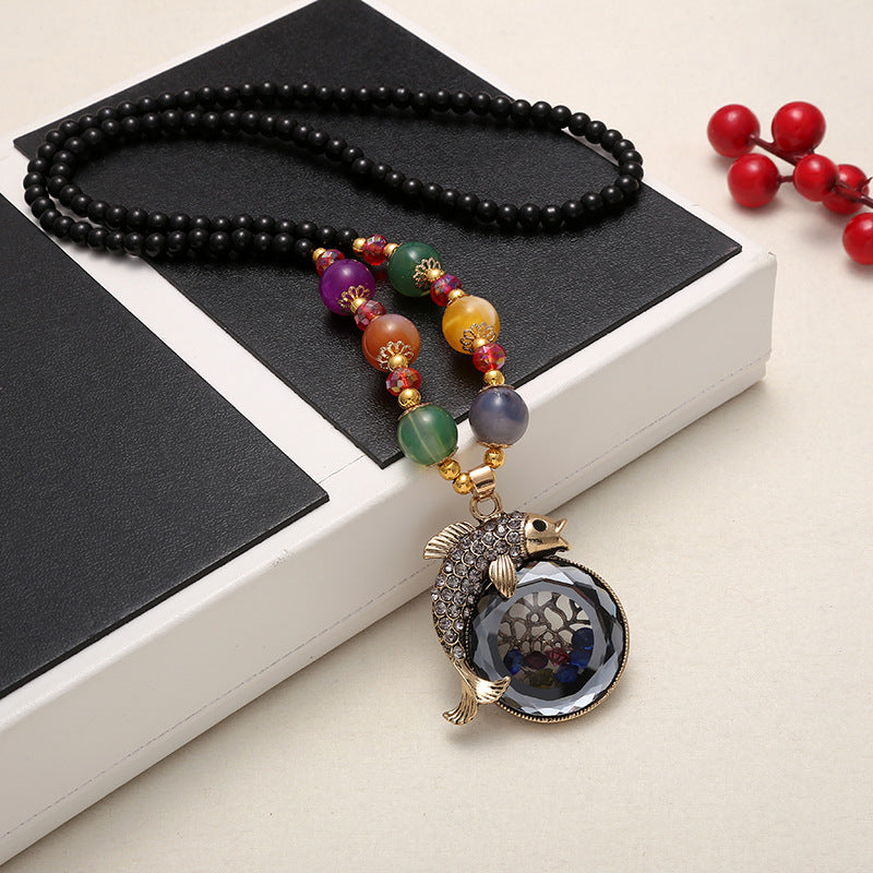 Casual Bohemian Ethnic Style Vintage Clothing Necklace