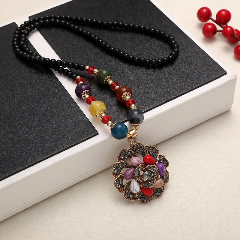 Casual Bohemian Ethnic Style Vintage Clothing Necklace