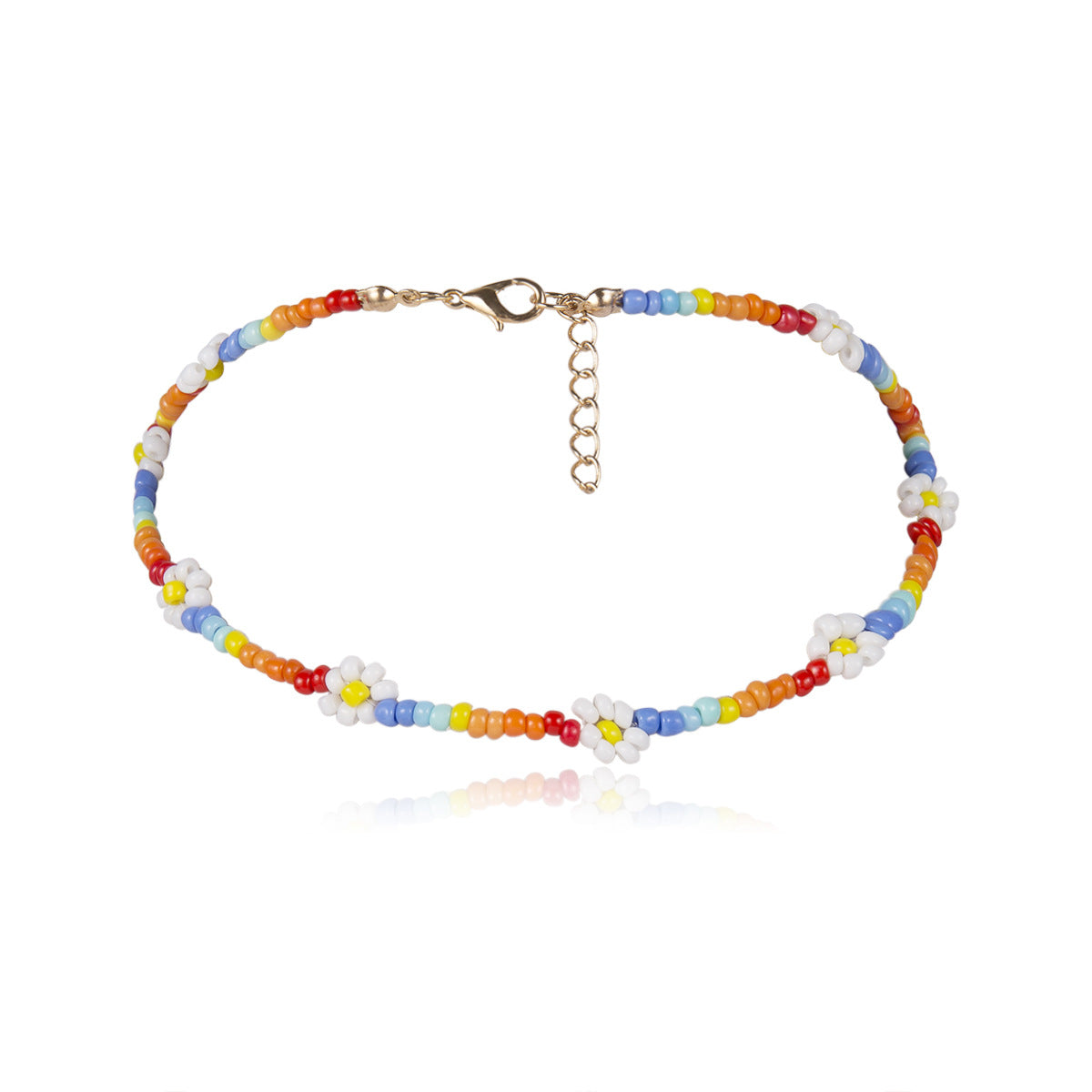 Women's Personalized Simple Contrast Color Creative Woven Necklace