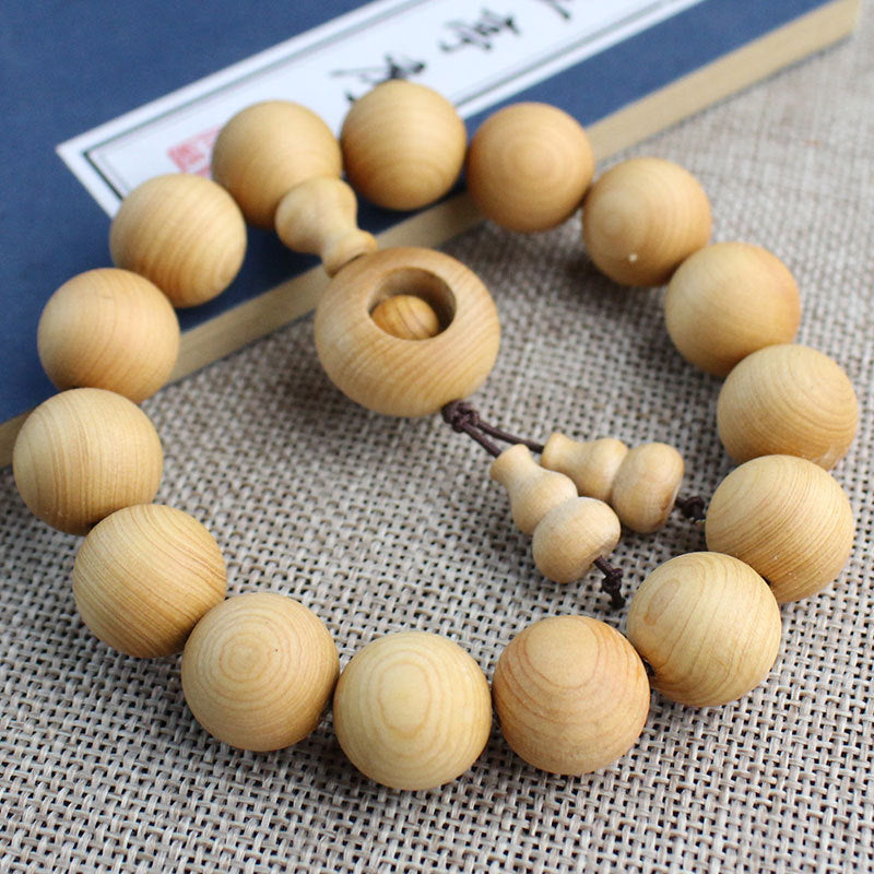 Women's & Men's Arborvitae Made Of Mature Material Scar Beads Bracelet
