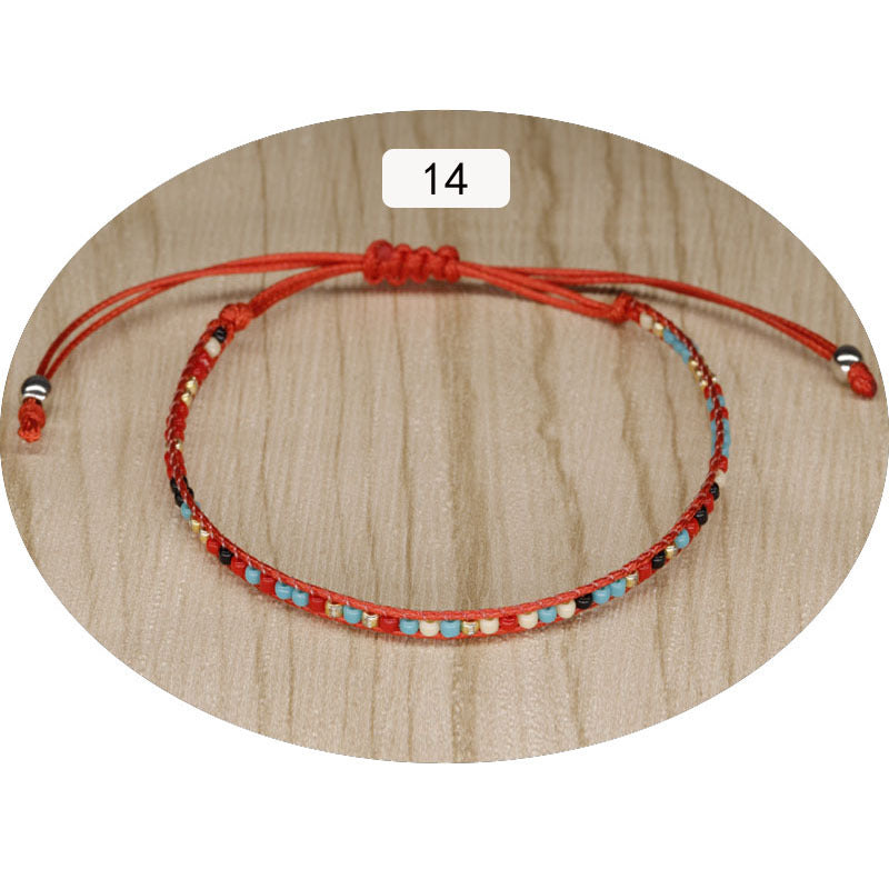 Handmade Bead Braided Bohemian Style Friendship Bracelet
