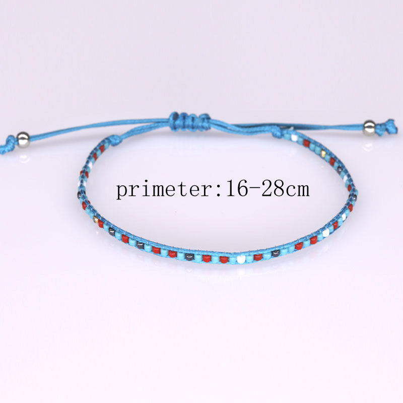 Handmade Bead Braided Bohemian Style Friendship Bracelet