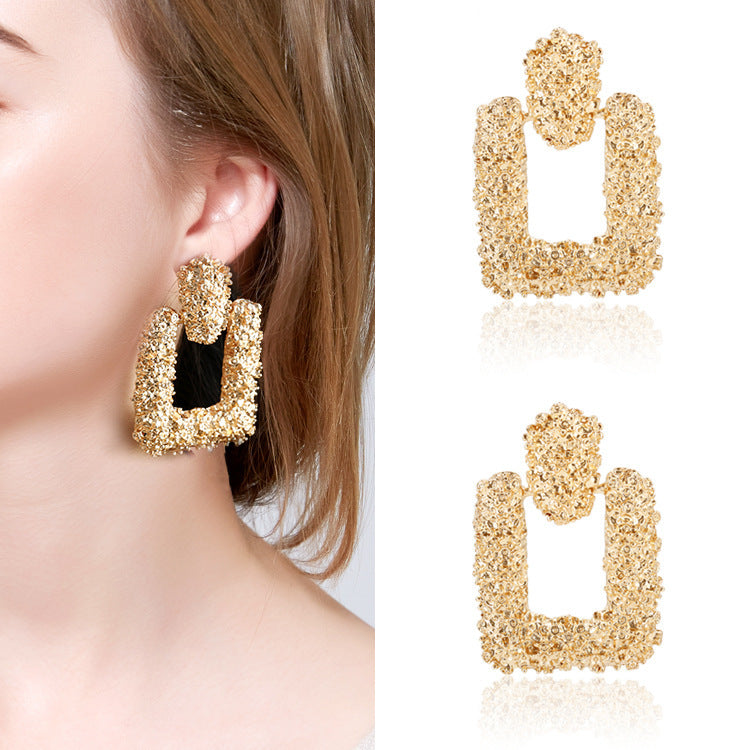 Glamorous Alloy Geometric Mixed Batch Ear Earrings