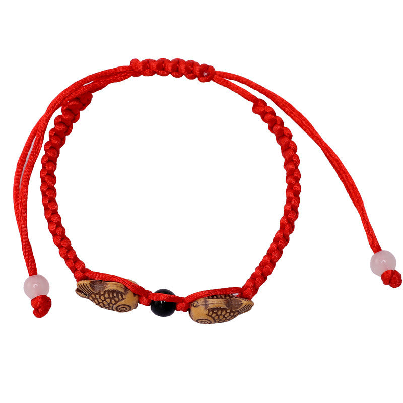 Pisces Red Rope Dragon Boat Festival Bracelets