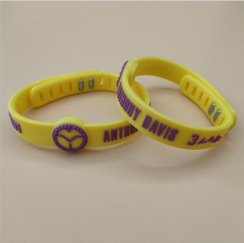 Team Star Lakers Warrior Knight Kobe Curry James Basketball Bracelet