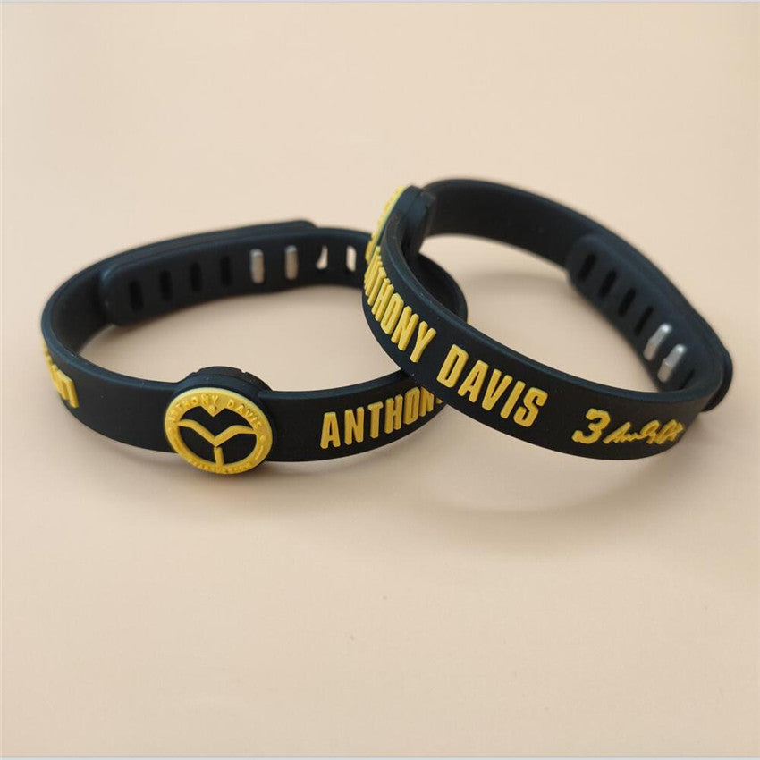Team Star Lakers Warrior Knight Kobe Curry James Basketball Bracelet