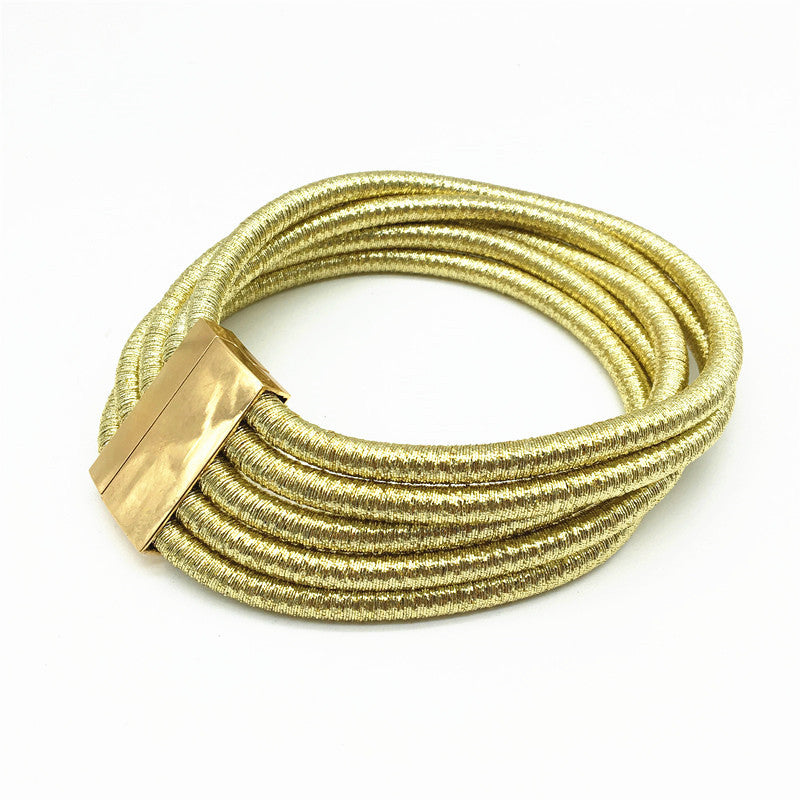 Women's Exaggerated Woven For Clavicle Chain Necklaces