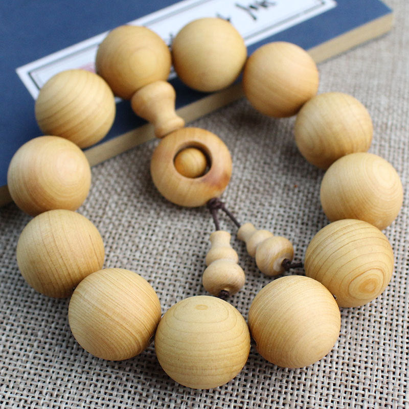 Women's & Men's Arborvitae Made Of Mature Material Scar Beads Bracelet