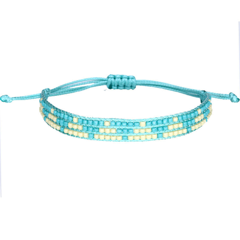 Bohemian Bead Woven Handmade Wax Rope Bracelets
