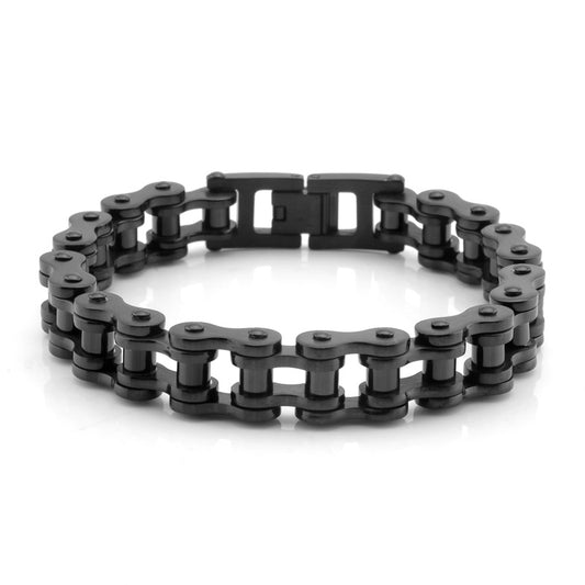 Women's & Men's Punk Trendy Rock Motorcycle Chain Stainless Bracelets