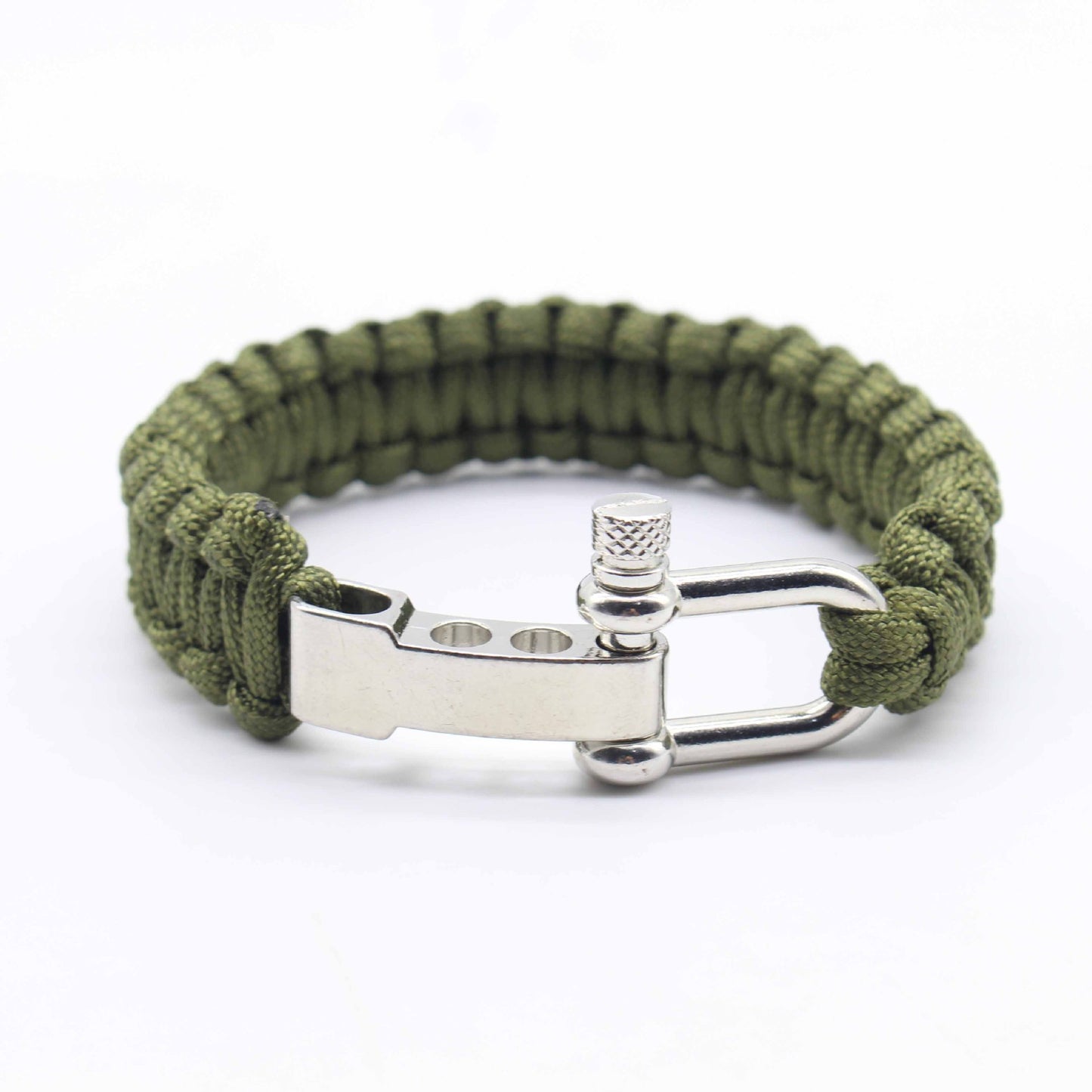 Buckle Outdoor Supplies Umbrella Rope Woven Bracelets