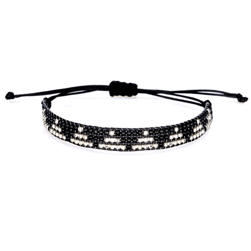 Bohemian Bead Woven Handmade Wax Rope Bracelets