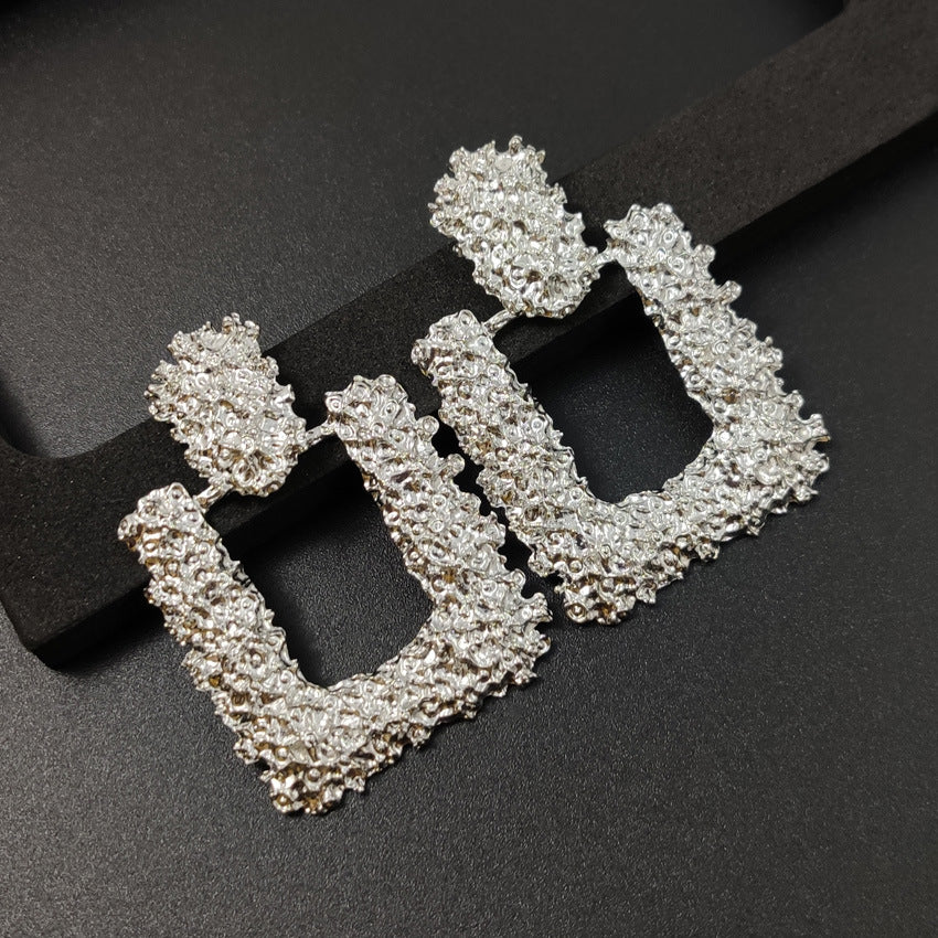 Glamorous Alloy Geometric Mixed Batch Ear Earrings