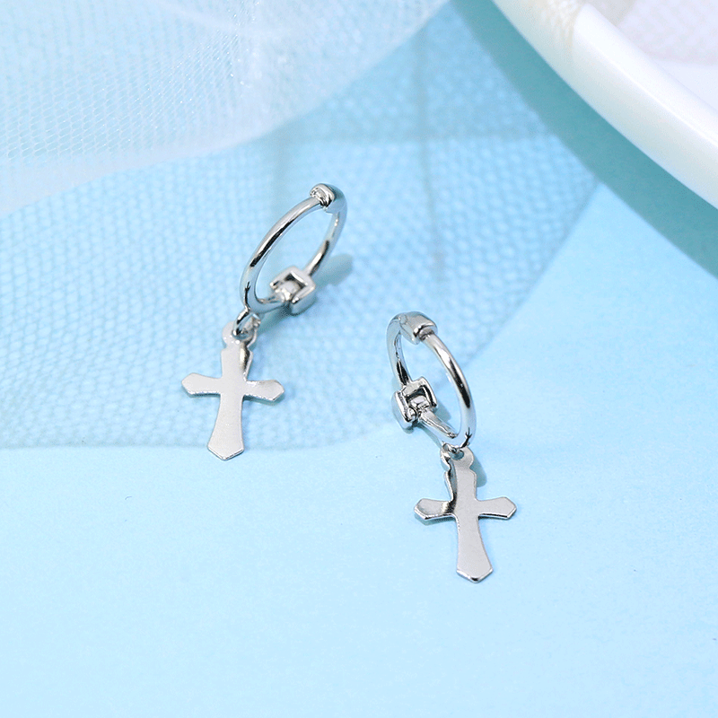 Clip Female Style Popular Simple Five-pointed Personality Ear Buckle