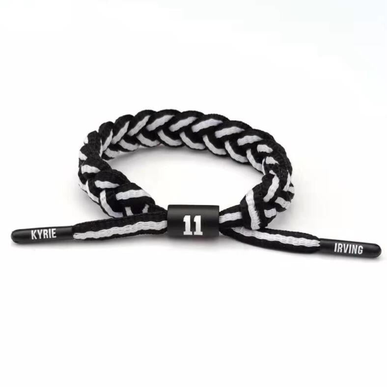 Women's Strap Basketball Shoelace Trendy Fashion Sports Wristband Star Male Curry Bracelets