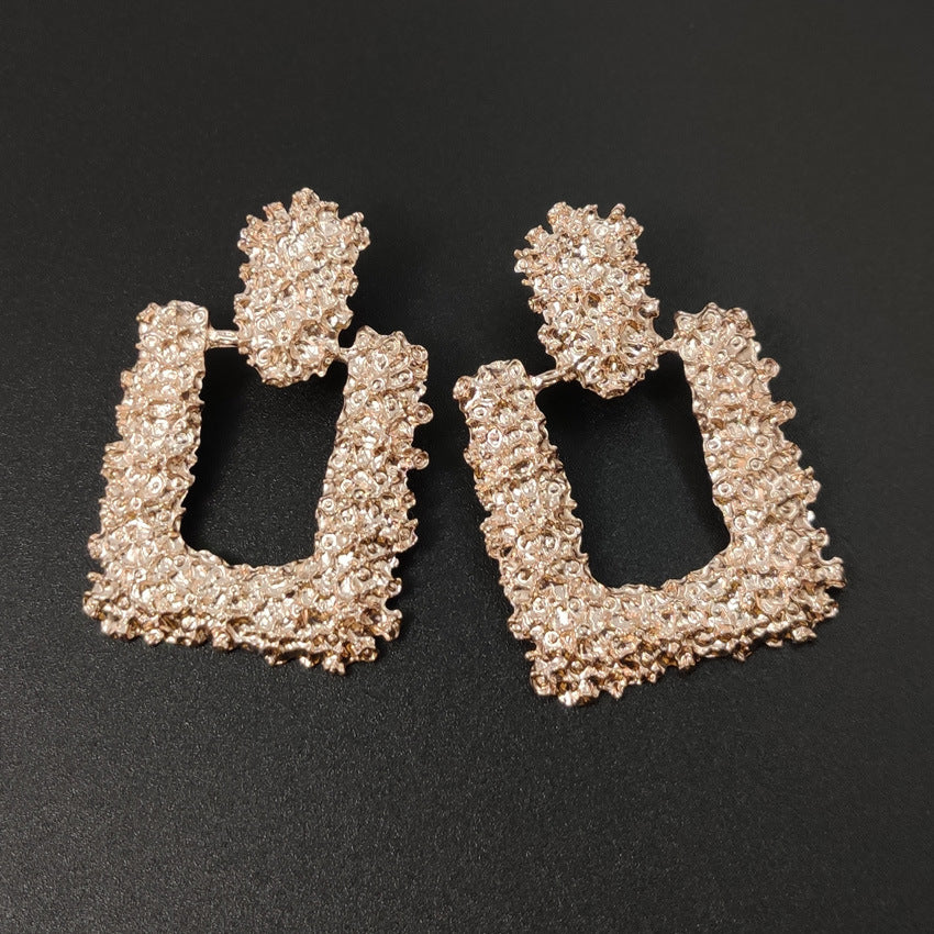 Glamorous Alloy Geometric Mixed Batch Ear Earrings
