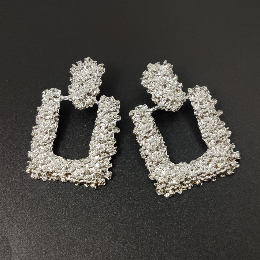 Glamorous Alloy Geometric Mixed Batch Ear Earrings