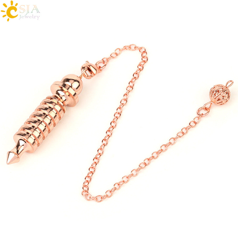 Women's & Men's Metal Ornaments Detachable Healing Trendy Ornament Pendants