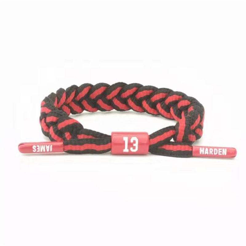 Women's Strap Basketball Shoelace Trendy Fashion Sports Wristband Star Male Curry Bracelets