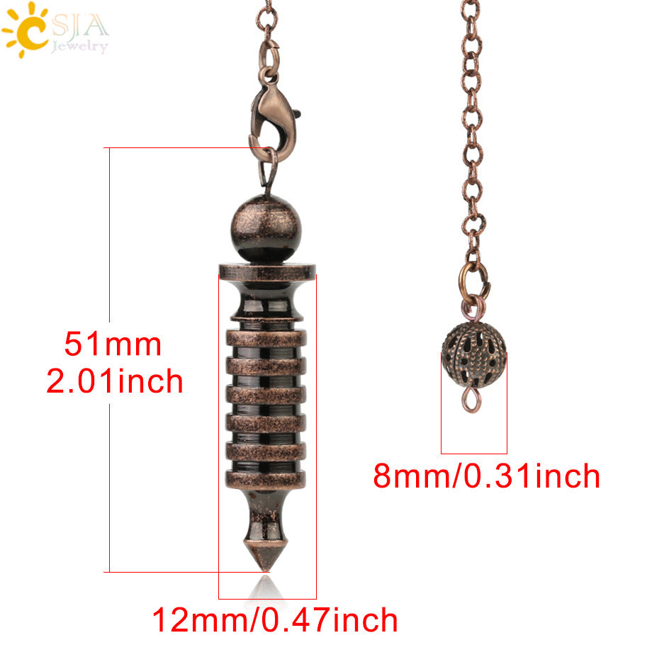 Women's & Men's Metal Ornaments Detachable Healing Trendy Ornament Pendants