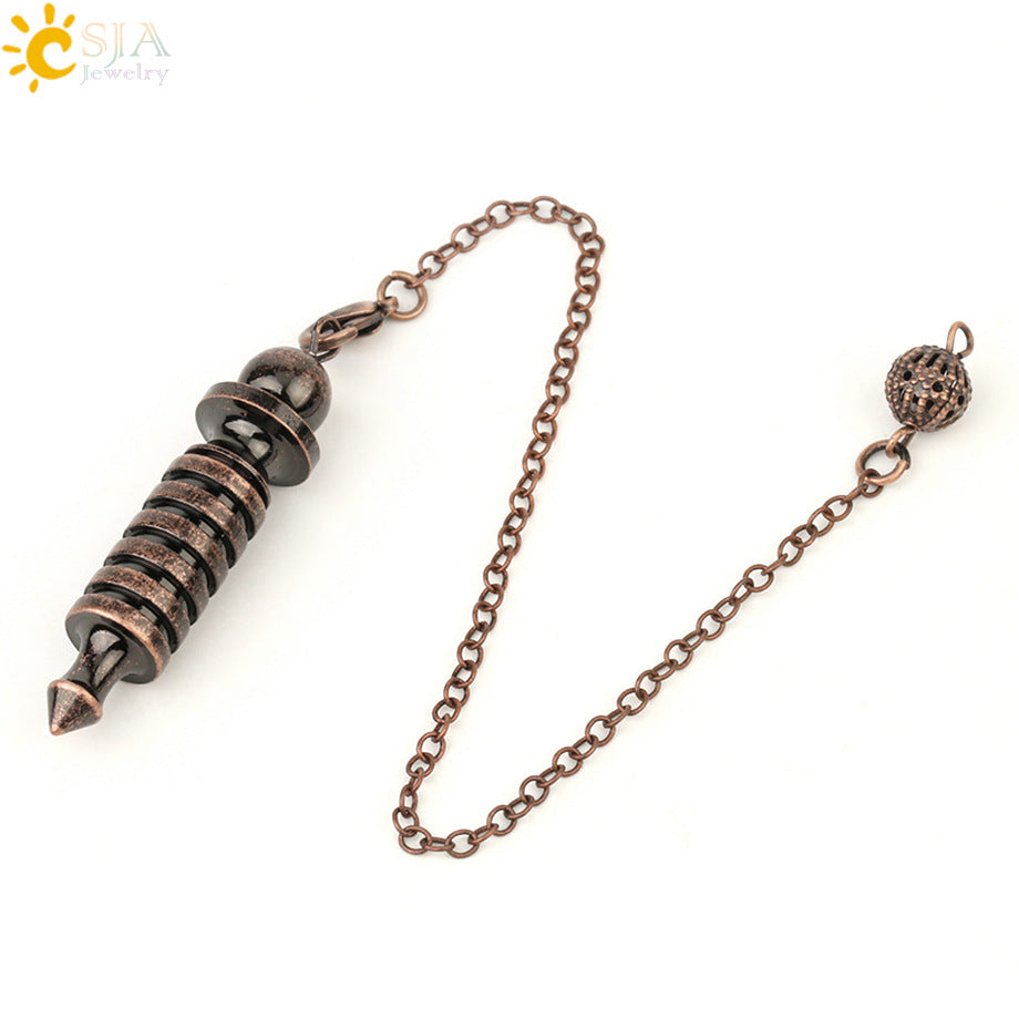 Women's & Men's Metal Ornaments Detachable Healing Trendy Ornament Pendants