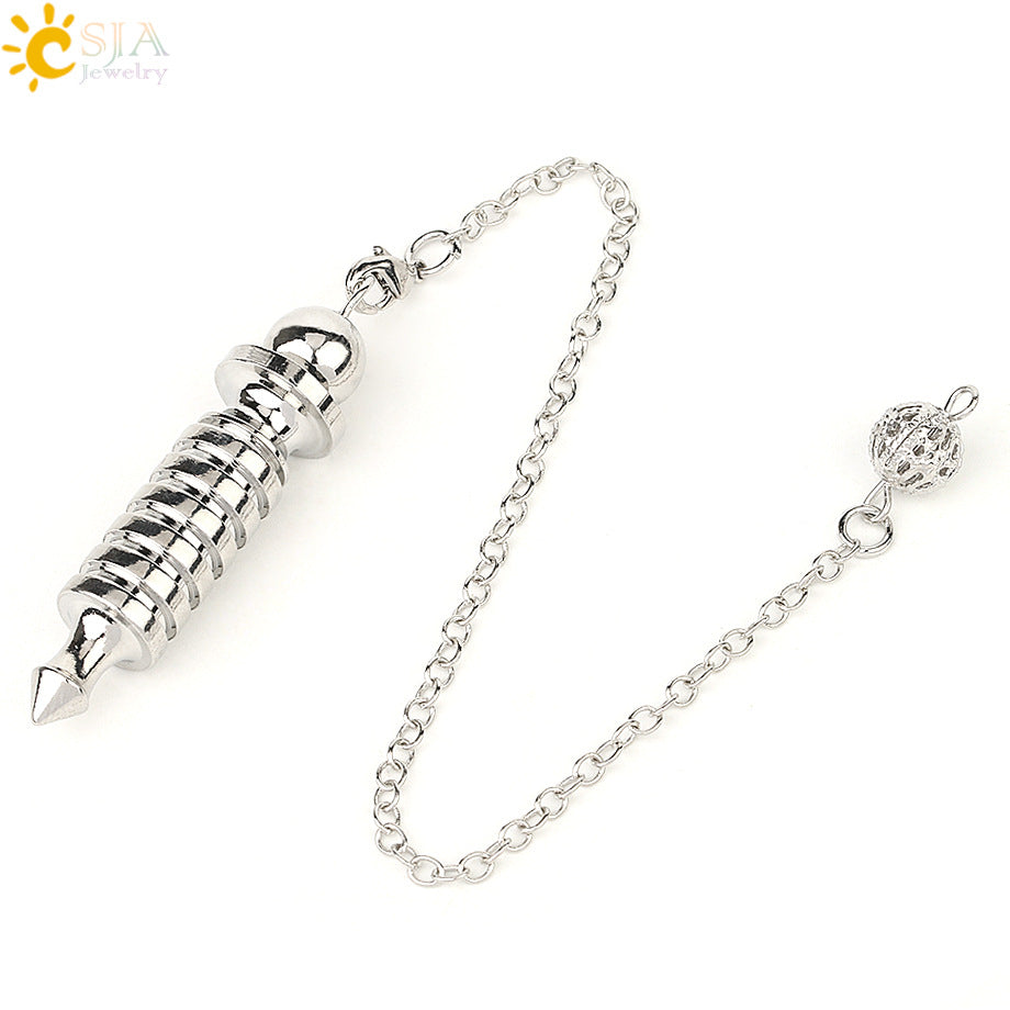 Women's & Men's Metal Ornaments Detachable Healing Trendy Ornament Pendants