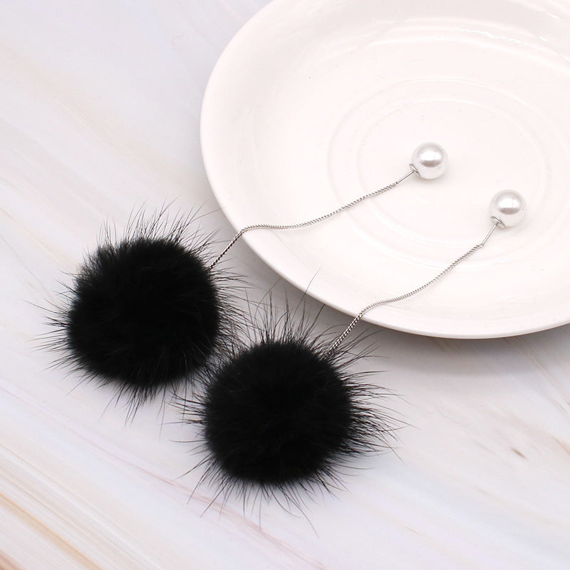 Star Moon Leaves Ice Flower Clover Hair Ball Long Ear Line
