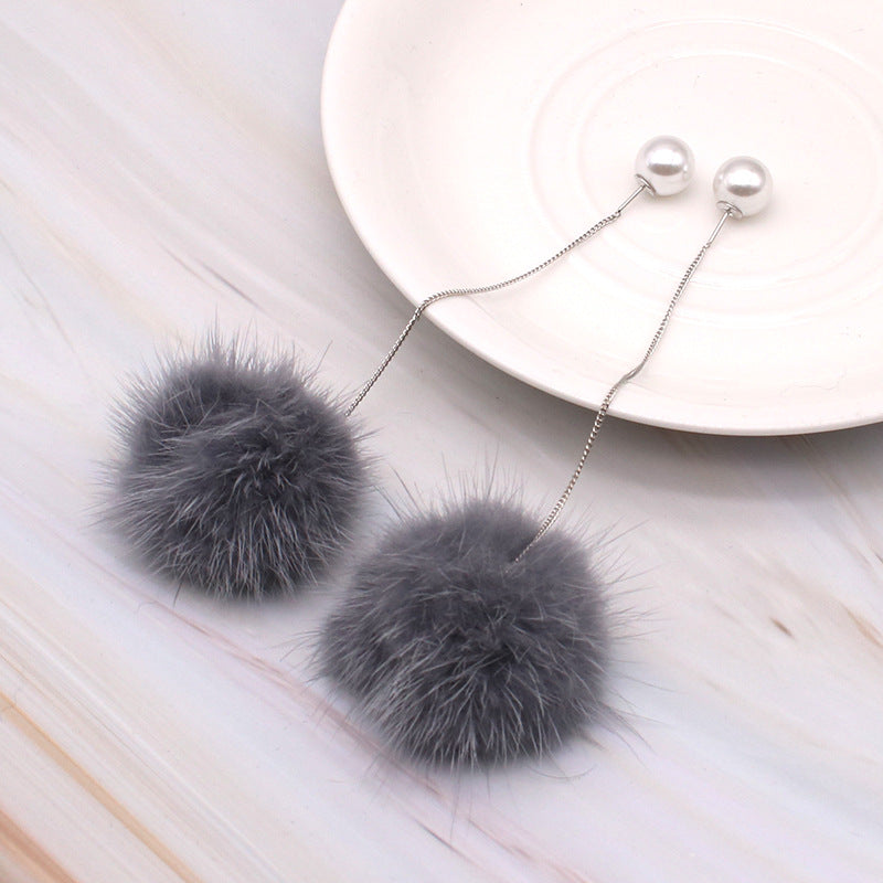 Star Moon Leaves Ice Flower Clover Hair Ball Long Ear Line