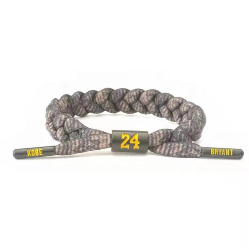 Women's Strap Basketball Shoelace Trendy Fashion Sports Wristband Star Male Curry Bracelets