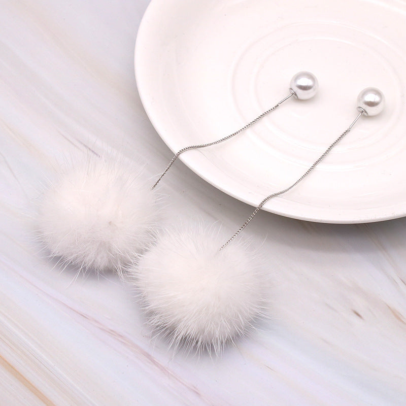 Star Moon Leaves Ice Flower Clover Hair Ball Long Ear Line
