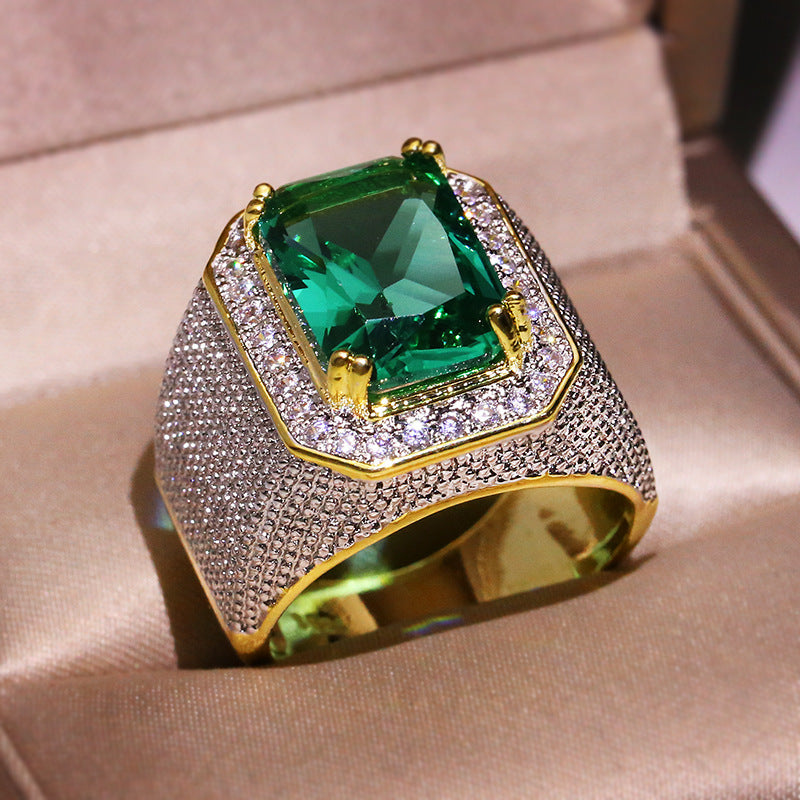 Women's & Men's Fashion Green Grandmother Zircon Bracelets
