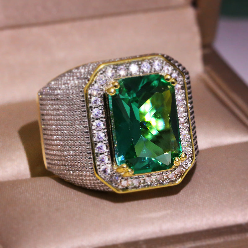 Women's & Men's Fashion Green Grandmother Zircon Bracelets