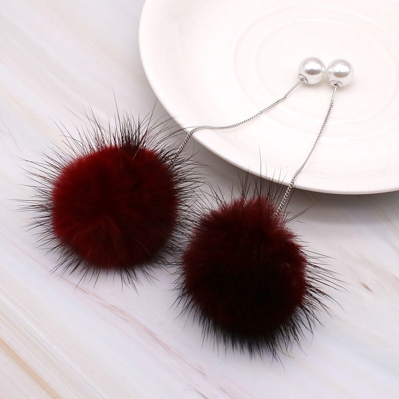 Star Moon Leaves Ice Flower Clover Hair Ball Long Ear Line