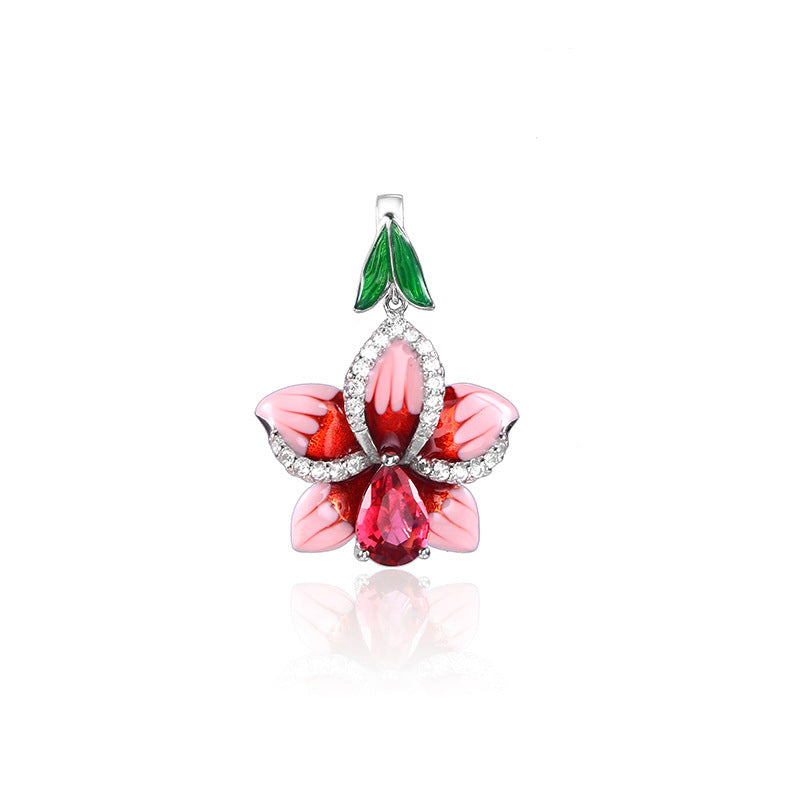 Creative Enamel Butterfly Epoxy Dyed Color Earrings