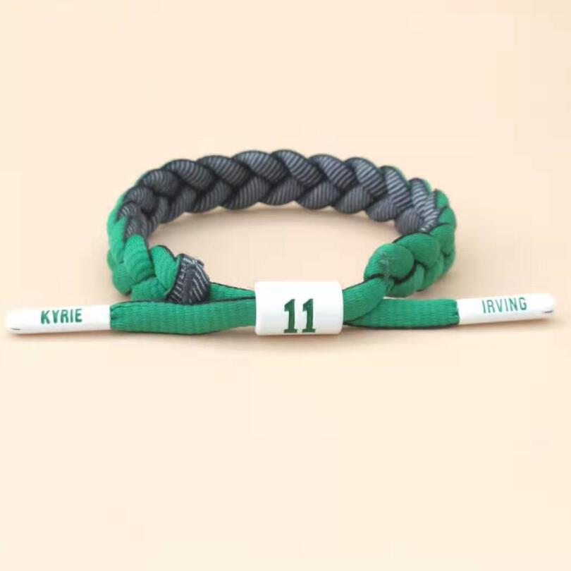 Women's Strap Basketball Shoelace Trendy Fashion Sports Wristband Star Male Curry Bracelets