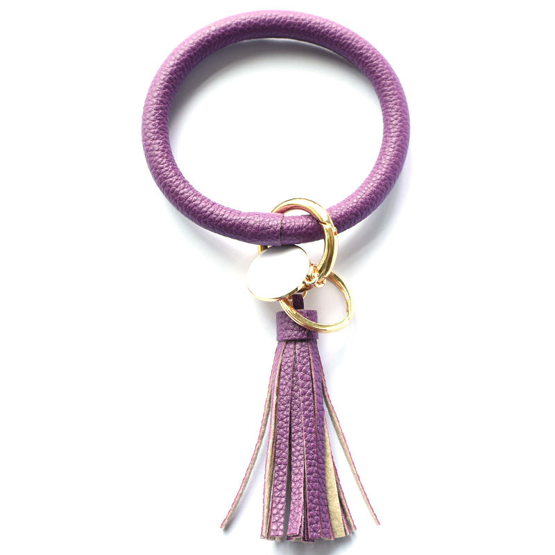 Christmas Pure Leather Key Creative Chain Bracelet