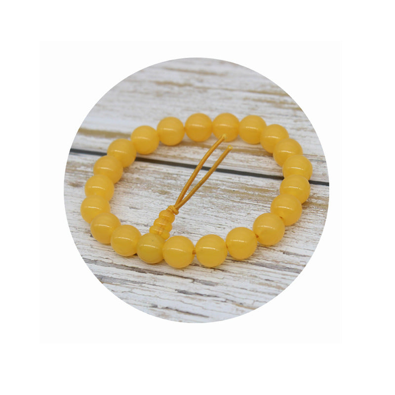 Women's & Men's Imitation Beeswax Beads Scenic Spot Fair Small Bracelet