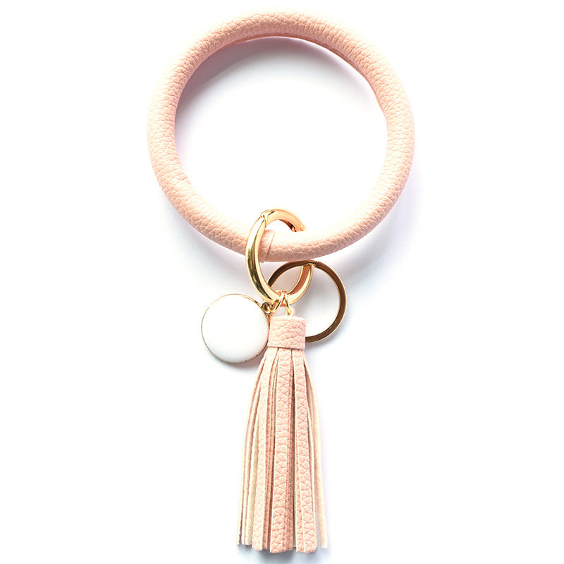 Christmas Pure Leather Key Creative Chain Bracelet