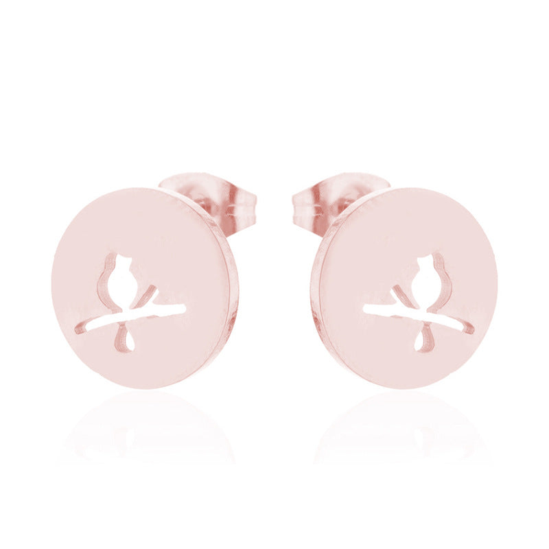 Style For Fashion Rabbit Animal Cat Ornament Christmas Earrings