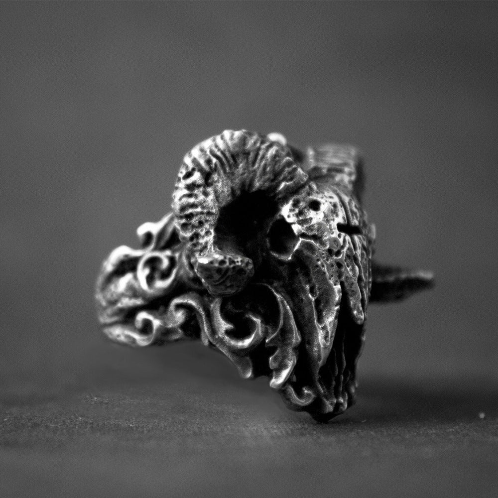 Men's Domineering Personalized Goat Fashion Fashionmonger Ring