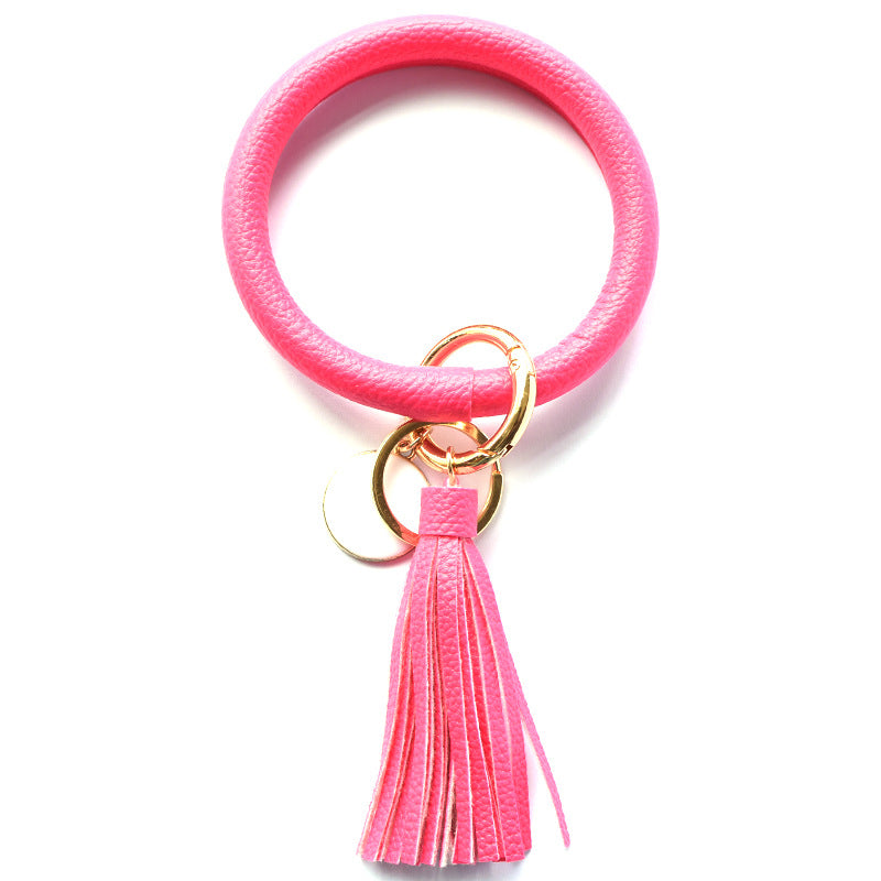 Christmas Pure Leather Key Creative Chain Bracelet
