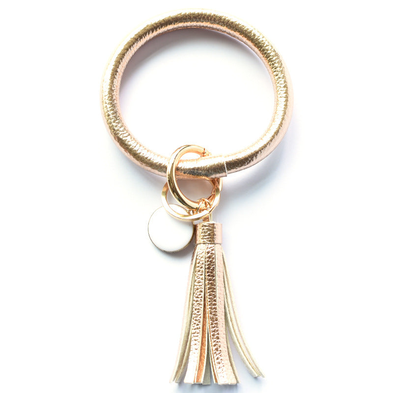 Christmas Pure Leather Key Creative Chain Bracelet