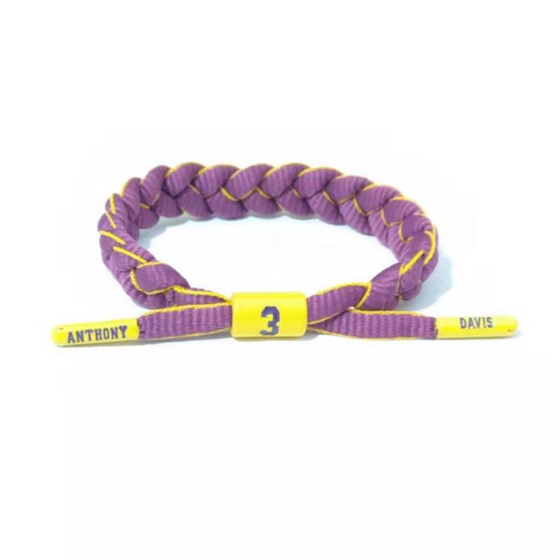 Women's Strap Basketball Shoelace Trendy Fashion Sports Wristband Star Male Curry Bracelets