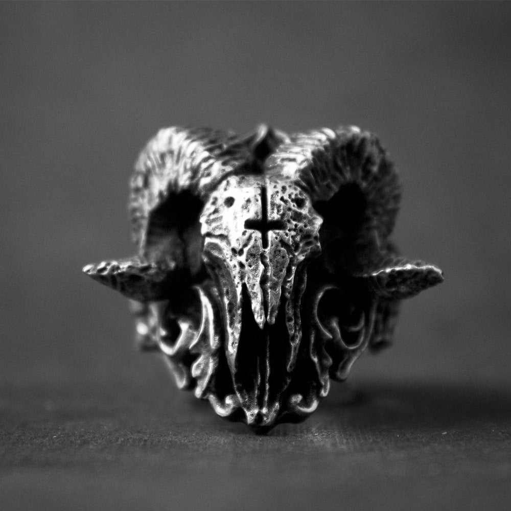 Men's Domineering Personalized Goat Fashion Fashionmonger Ring