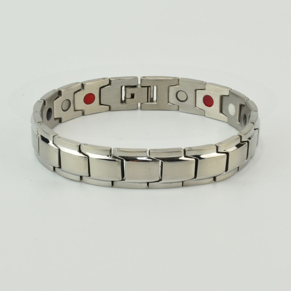 Classic Fashion Simple Gold Vacuum Plating Adjustable Stainless Bracelet