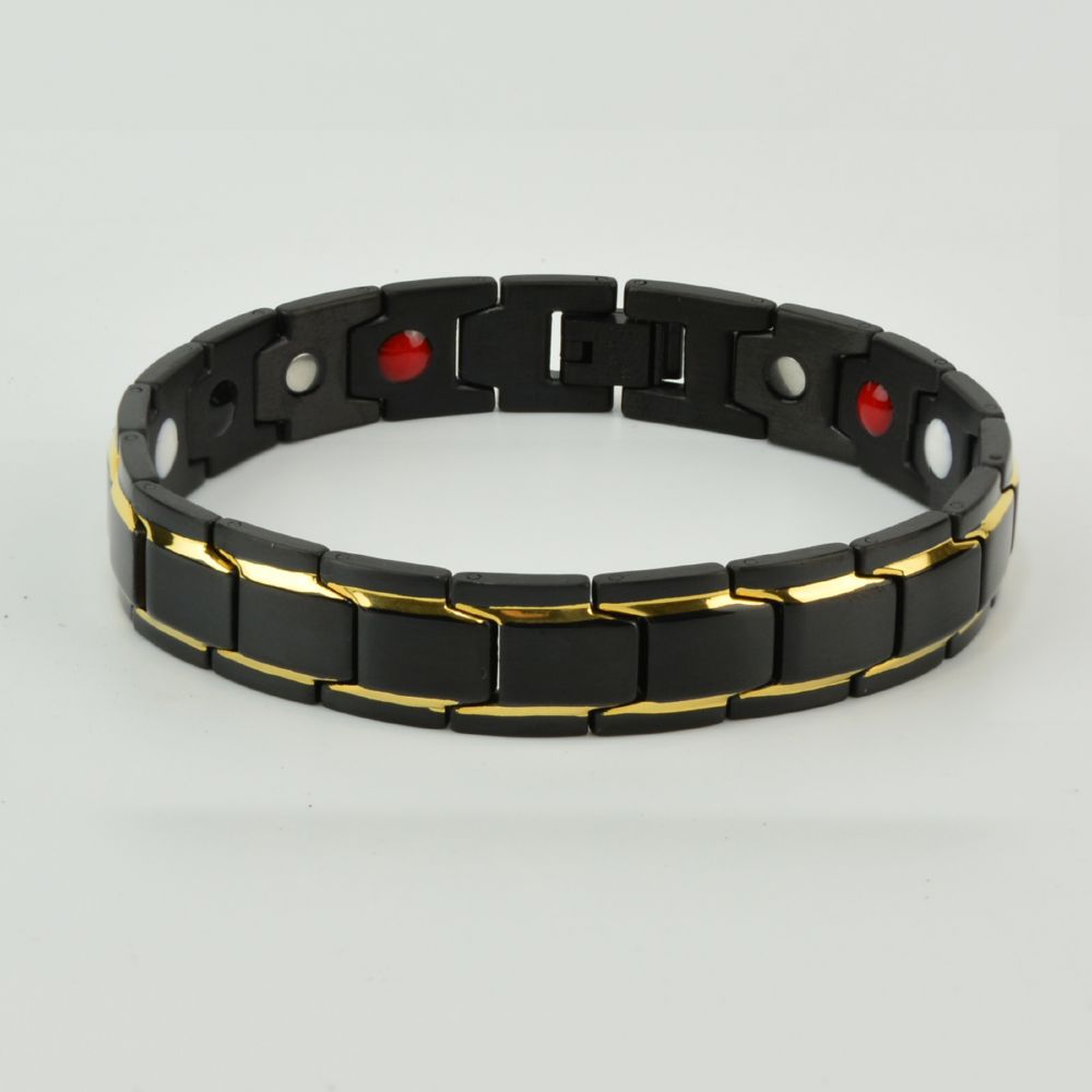 Classic Fashion Simple Gold Vacuum Plating Adjustable Stainless Bracelet
