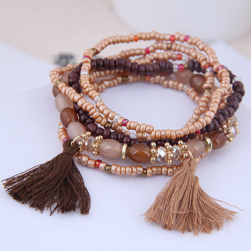 Korean Bohemian National Style Mix Match Bracelets