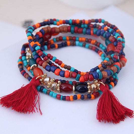 Korean Bohemian National Style Mix Match Bracelets